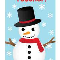 From Your Teacher Bookmarks - Wonderful Winter - Creative Shapes Etc.