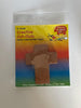 Brown Cross Single Color Creative Cut-Outs- 3”