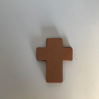 Brown Cross Single Color Creative Cut-Outs- 3”