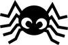 Die-Cut Magnetic - Small Single Color Spider