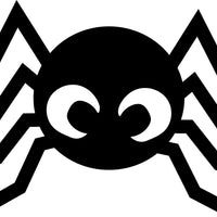 Die-Cut Magnetic - Small Single Color Spider