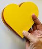 Holiday Thanksgiving Heart Large Assorted Color Cut-Outs - 5.5in - Creative Shapes Etc.