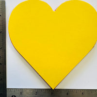Holiday Thanksgiving Heart Large Assorted Color Cut-Outs - 5.5in - Creative Shapes Etc.