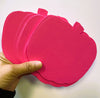 Pretty in Pink-O-Ween Pumpkin Bright Neon Single Color Large Cut-Outs- 5.5” x 5.5”