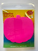 Pretty in Pink-O-Ween Pumpkin Bright Neon Single Color Large Cut-Outs- 5.5” x 5.5”