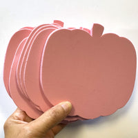 Large Single Color Creative Foam Cut-Outs - Pretty in Pink-O-Ween Pumpkin - Creative Shapes Etc.