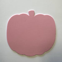 Large Single Color Creative Foam Cut-Outs - Pretty in Pink-O-Ween Pumpkin