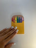 Mini Notepad - Crayon Box