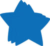 SHAPES ETC. Star Large Single-Color Creative Cut-Outs, 5.5" - Blue