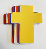 Cross Assorted Color Creative Cut-Outs- 5.5"