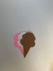 Small Neapolitan Ice Cream Cone Tri- Color Creative Cut-Outs - 3" - Creative Shapes Etc.