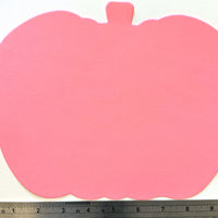 Pretty in Pink-O-Ween Pumpkin Single Color Super Cut-Outs- 8” x 10” - Creative Shapes Etc.