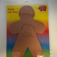 Person Multicultural Super Cut-Outs- 8” x 10”