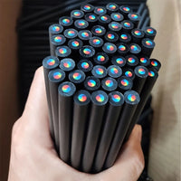 5/10pcs Kawaii Rainbow Pencil 7 Colors Concentric Gradient Crayons