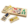 Wooden Children Match It Counting Mathematics Number Early Educational