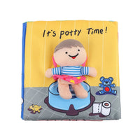 Infant Baby Cloth Book  Bath Potty Baby Book Toys 0-3 Yearls Old