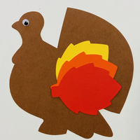 Thanksgiving Turkey Activity Kit - Creative Shapes Etc.
