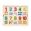 Wooden Children Match It Counting Mathematics Number Early Educational