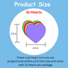 SHAPES ETC. Heart Assorted Color Creative Cut-Outs- 2.5"