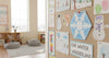 SHAPES ETC. Large Notepad - Snowflake