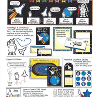 Solar System Labeled- Practice Map - Creative Shapes Etc.