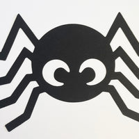 Small Single Color Cut-Out - Spider