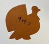 Thanksgiving Turkey Small Assorted Color Cut-Outs - 3in - Creative Shapes Etc.