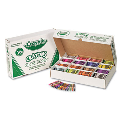 Crayola. 528016 Classpack Regular Crayons  16 Colors  800/BX
