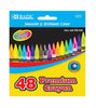 Bazic 2510   48 Ct. Premium Quality Color Crayons Box of 24