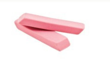 Baumgartens Pencil Eraser PINK (74101)