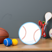 Handy baseball notepad for decorating sports-themed classroom bulletin boards