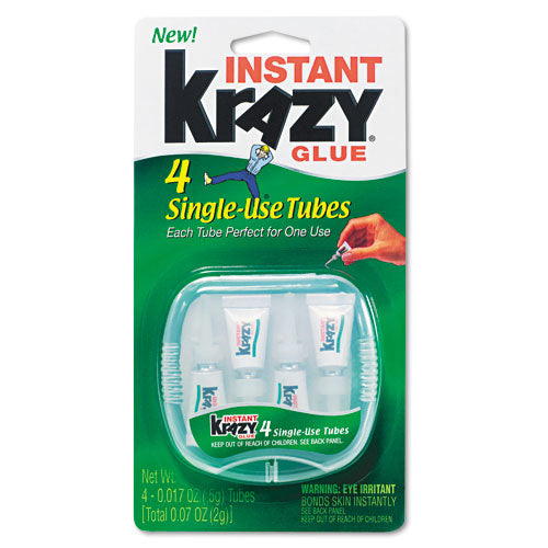 Krazy Glue EPIKG58248SN Krazy Glue Krazy Glue Single-Use Tubes with St