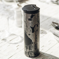 Grand Canyon National Park Engraved Topographic Map Tumbler in Matte