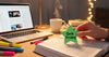 SHAPES ETC. Sticky Shape Notepad - Green Star