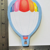 Mini Notepad - Hot Air Balloon - Creative Shapes Etc.