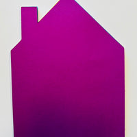 SHAPES ETC. House Assorted Color Super Cut-Outs- 8” x 10”