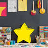 SHAPES ETC. Star Large Single-Color Creative Cut-Outs- 5.5"