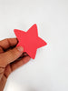 SHAPES ETC. Sticky Shape Notepad - Red Star