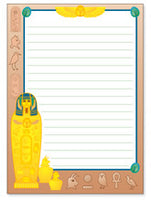 Large Notepad - Egyptian - Creative Shapes Etc.