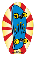 Mini Notepad - Skateboard - Creative Shapes Etc.