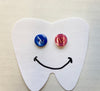 Small Single Color Creative Foam Cut-Outs - Tooth - Creative Shapes Etc.