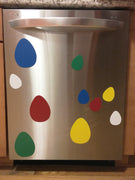 Magnets - Large Assorted Color Egg - Creative Shapes Etc.