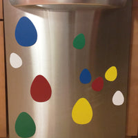 Magnets - Large Single Color Egg - Creative Shapes Etc.