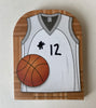 Mini Notepad - Basketball Jersey - Creative Shapes Etc.