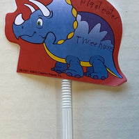 Mini Notepad - Triceratop - Creative Shapes Etc.