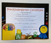 Recognition Certificate - Pre-K Certificate - Creative Shapes Etc.