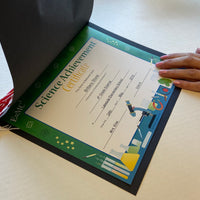 Recognition Certificate - Science Achievement - Creative Shapes Etc.