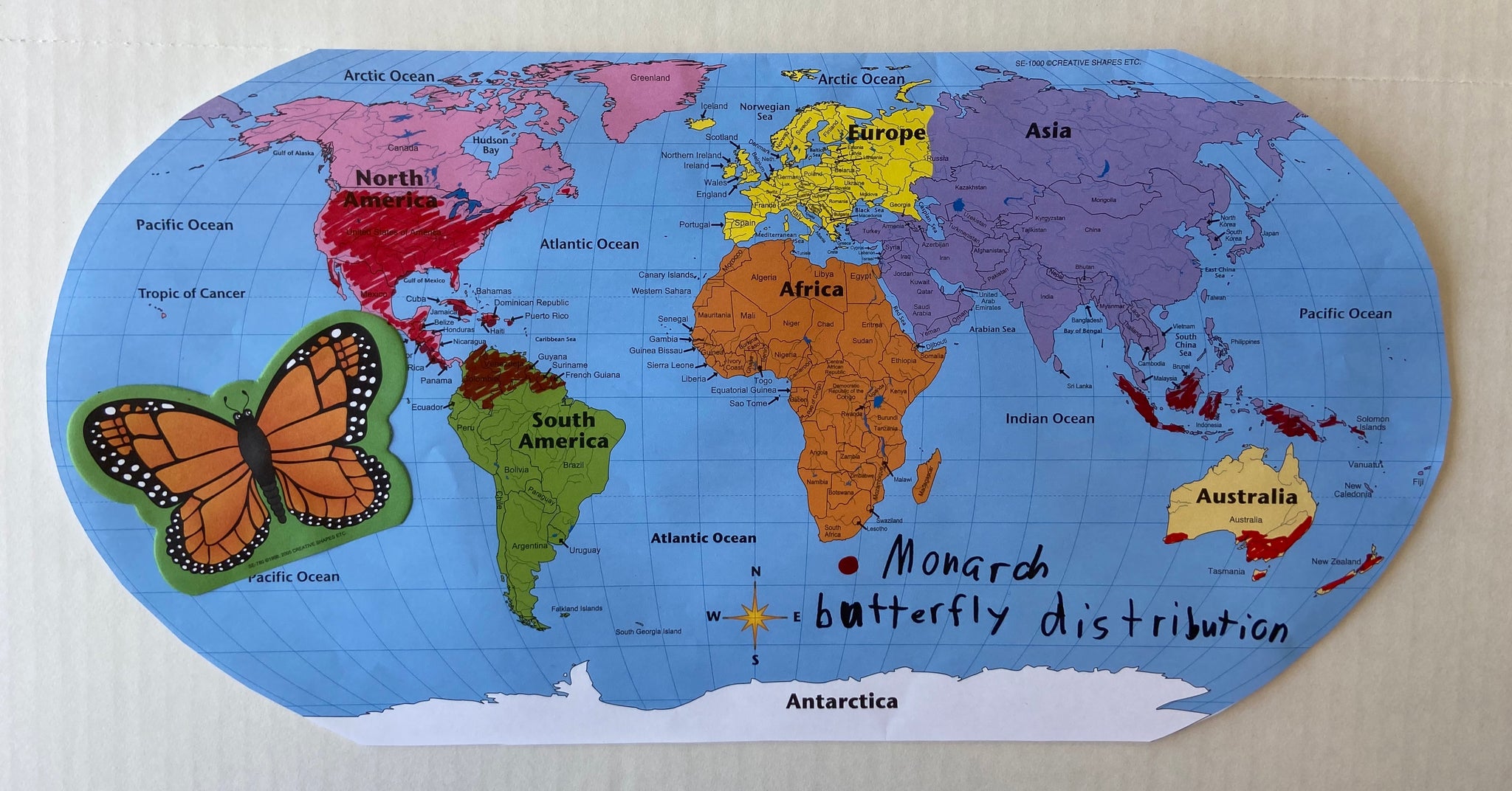 Maps Of The World Practice Combo Pack 8x16 Sheets For Classrooms