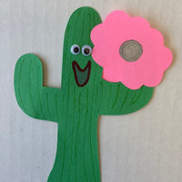 Small Single Color Cut-Out - Cactus - Creative Shapes Etc.