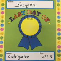 Last Day of School Announcement - Creative Shapes Etc.